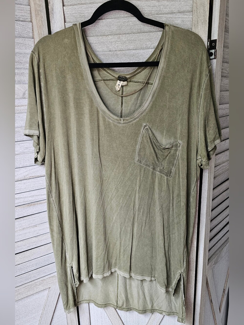 We The Free by Free People Good Luck Pocket Tee